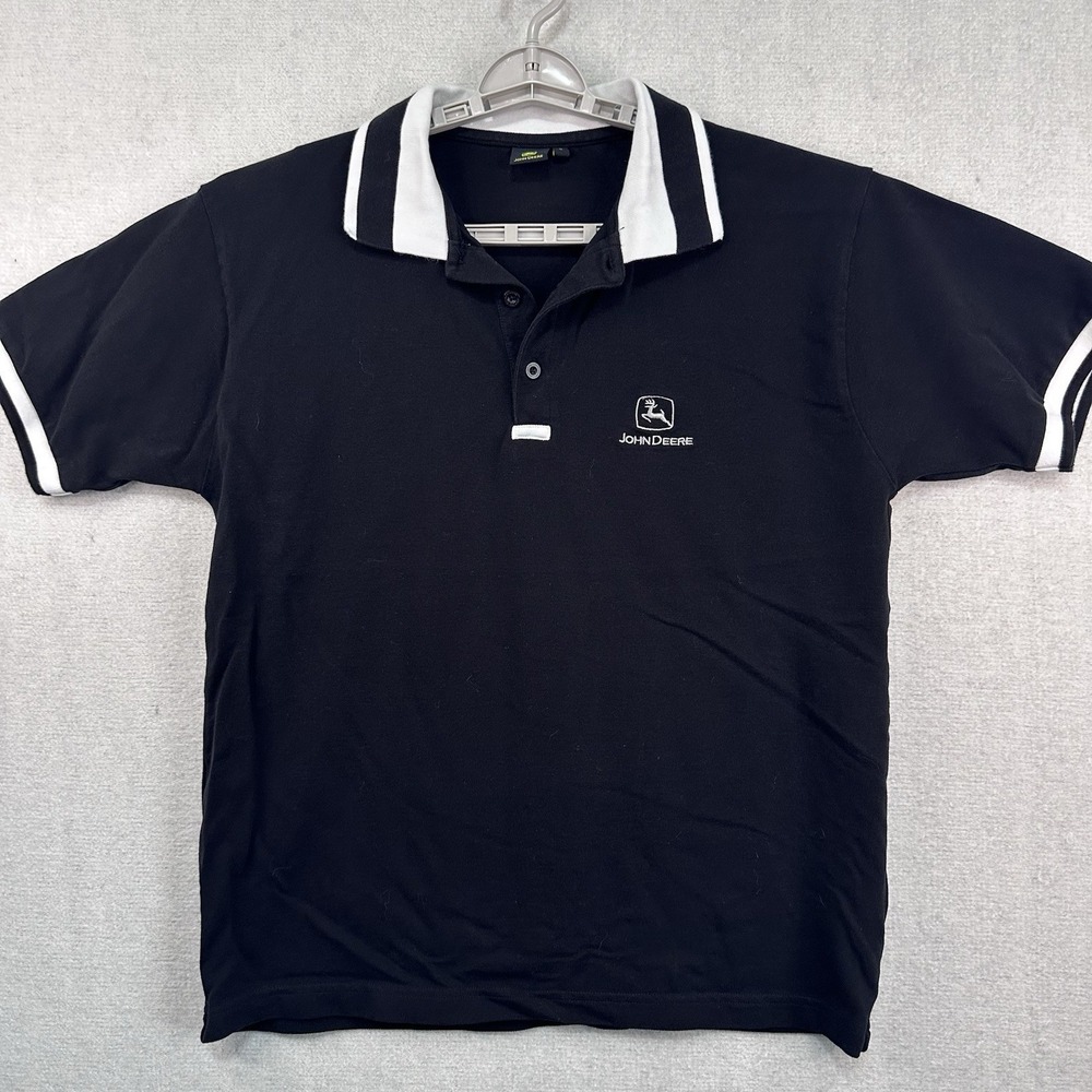 John Deere Polo Shirt Men's Large "Werk‎ Zweibrucken"
